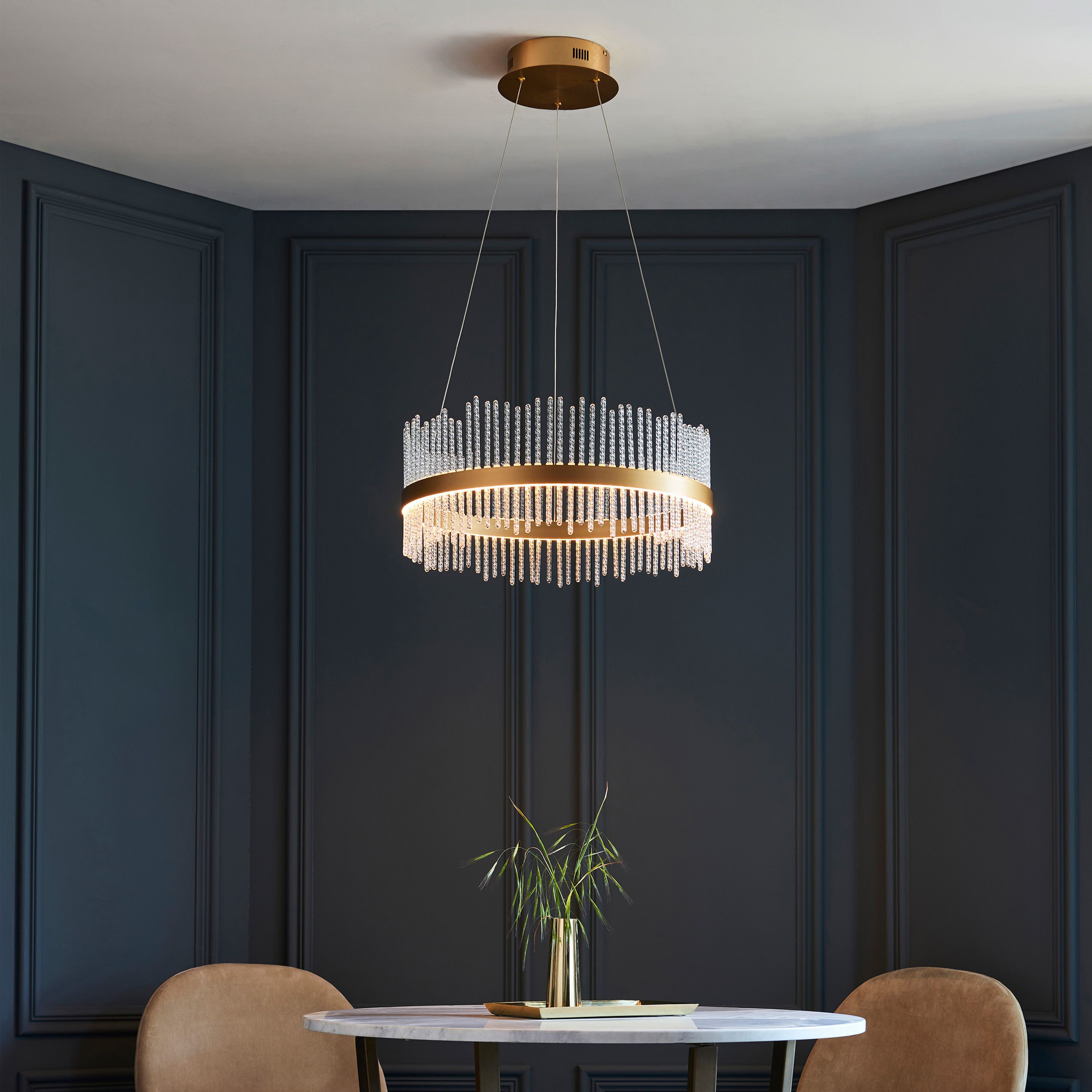 Meridian Pendant Light – Small – Gold