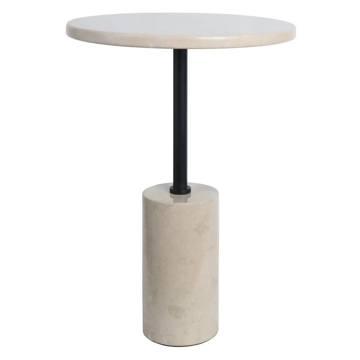 Merton Side Table – Cream Marble