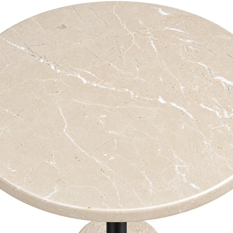 Merton Side Table – Cream Marble