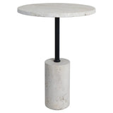Merton Side Table – Travertine