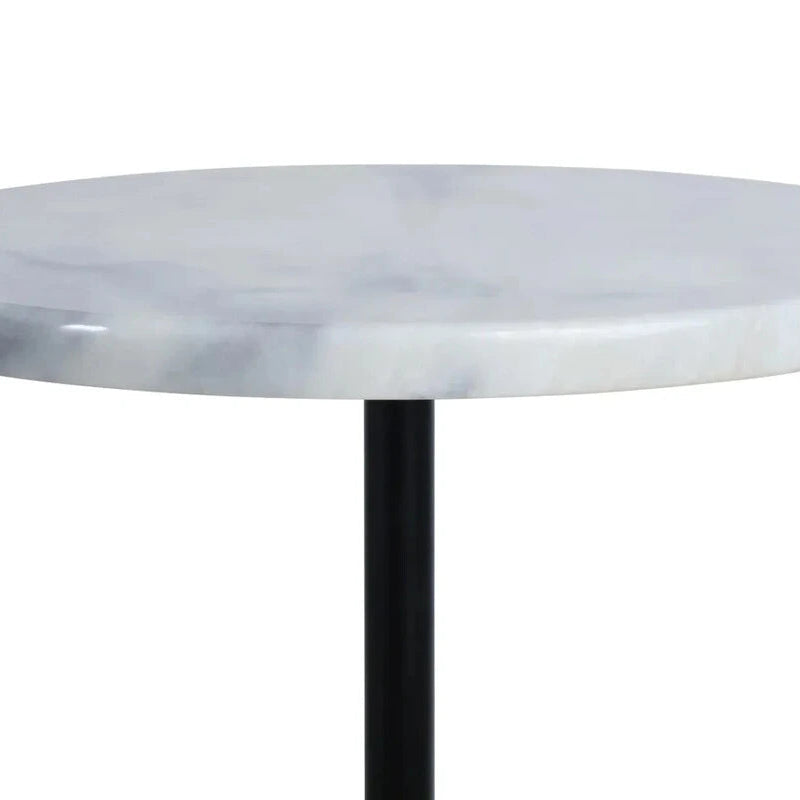 Merton Side Table – White Marble
