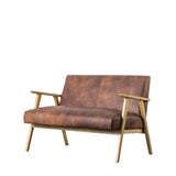 Millicent Sofa – Vintage Brown Leather