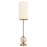 RV Astley Jarama Table Lamp – Cognac and Antique Brass
