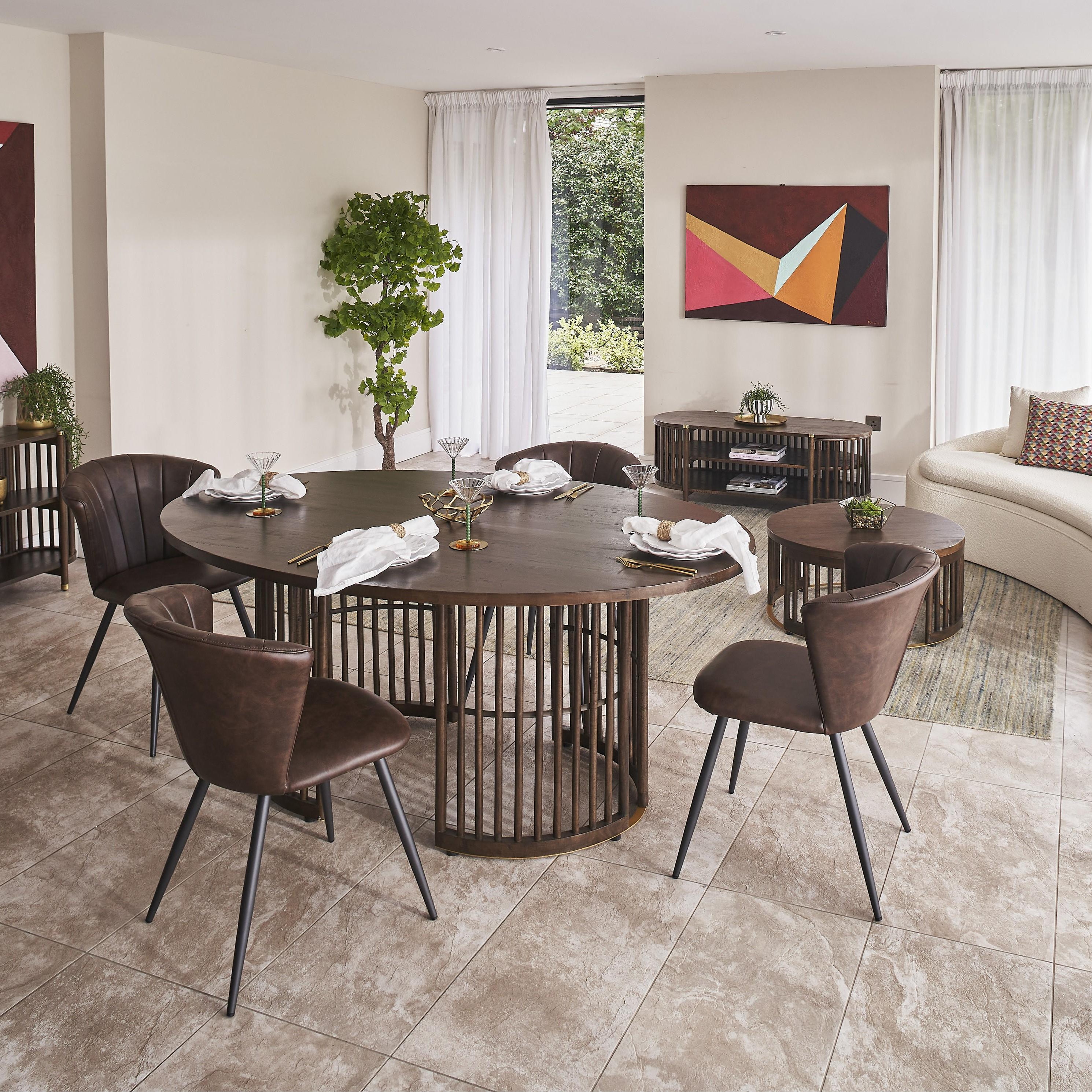 Montgomery Oval Dining Table