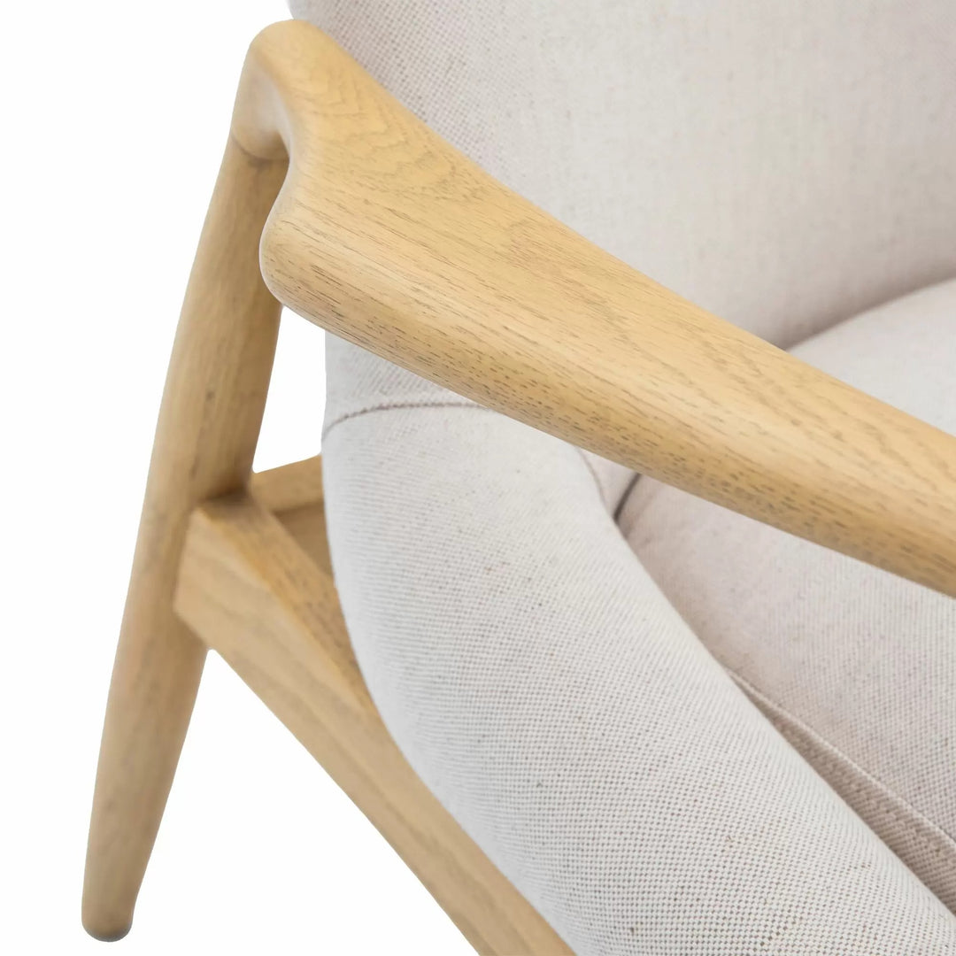 Murphy Armchair – Natural Linen