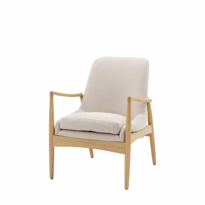 Murphy Armchair – Natural Linen