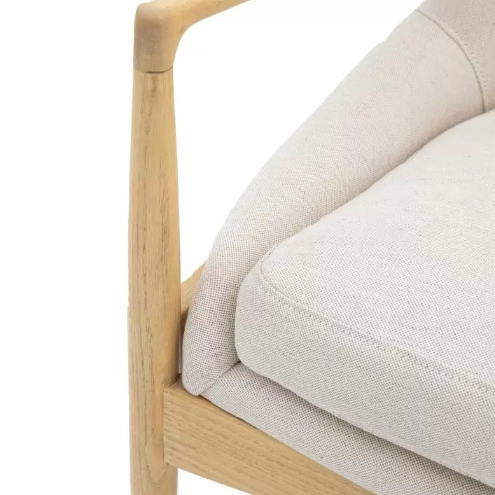 Murphy Armchair – Natural Linen