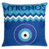 Mykonos Needlepoint Cushion