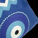 Mykonos Needlepoint Cushion