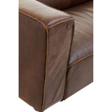Nicholas Leather 2 Seater Sofa – Mexico Brown
