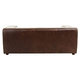 Nicholas Leather 2 Seater Sofa – Mexico Brown