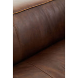 Nicholas Leather 2 Seater Sofa – Mexico Brown