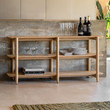 Nordo Open Shelving Unit – Natural