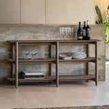 Nordo Open Shelving Unit – Smoked