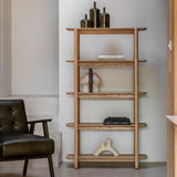 Nordo Tall Open Shelving Unit – Natural