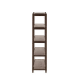 Nordo Tall Open Shelving Unit – Smoked