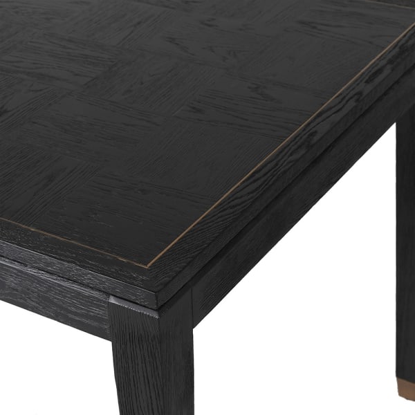 Nox Dining Table in Black Oak –180cm
