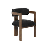 OTI Mai Dining Chair – Black & Walnut