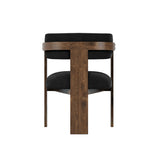 OTI Mai Dining Chair – Black & Walnut