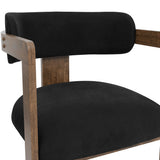 OTI Mai Dining Chair – Black & Walnut