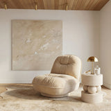 OTI Gray Swivel Chair – Natural