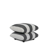 OTI Sycamore Pouffe – Black & White Striped