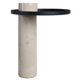 Osmond Side Table – Cream Marble