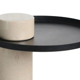 Osmond Side Table – Cream Marble