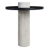 Osmond Side Table – Travertine