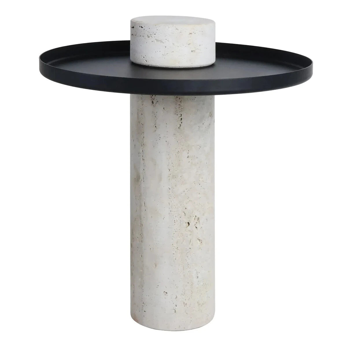 Osmond Side Table – Travertine