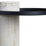 Osmond Side Table – Travertine