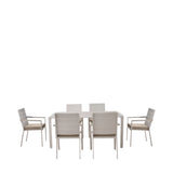 Pacific Lifestyle Aruba Outdoor 6 Seater Dining Set