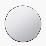 Pacific Lifestyle Black Round Wall Mirror – Large