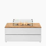 Pacific Lifestyle Cosipure Fire Pit – White & Teak – 120