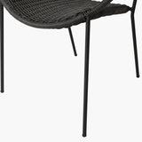 Pacific Lifestyle Dakota 4 Seater Outdoor Dining Set – Black