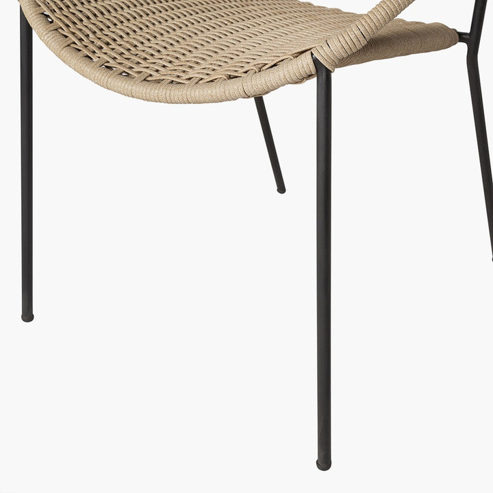 Pacific Lifestyle Dakota Outdoor Bistro Set – Natural Wheat
