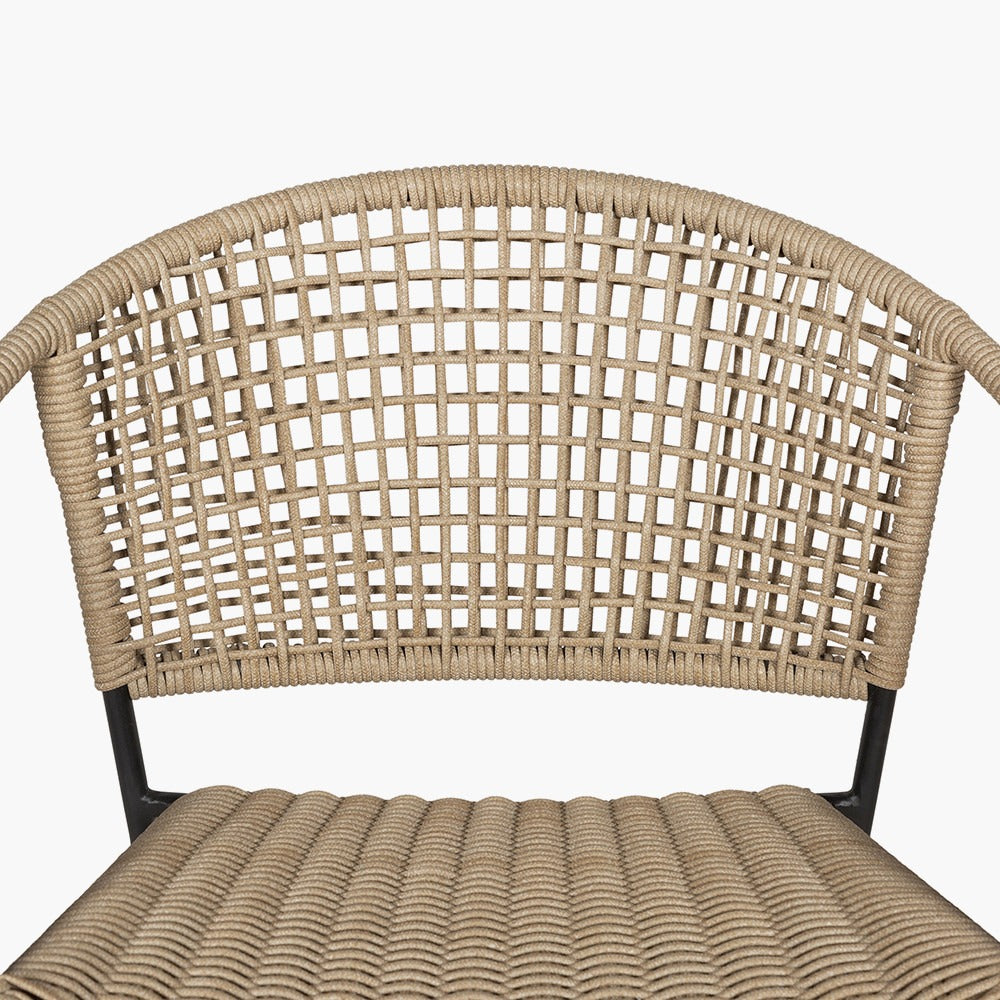 Pacific Lifestyle Dakota Outdoor Bistro Set – Natural Wheat