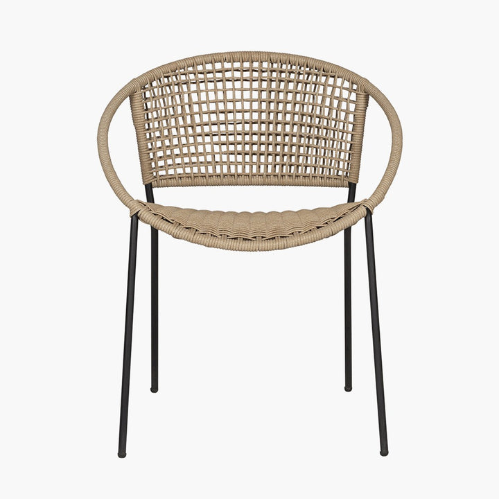 Pacific Lifestyle Dakota Outdoor Bistro Set – Natural Wheat