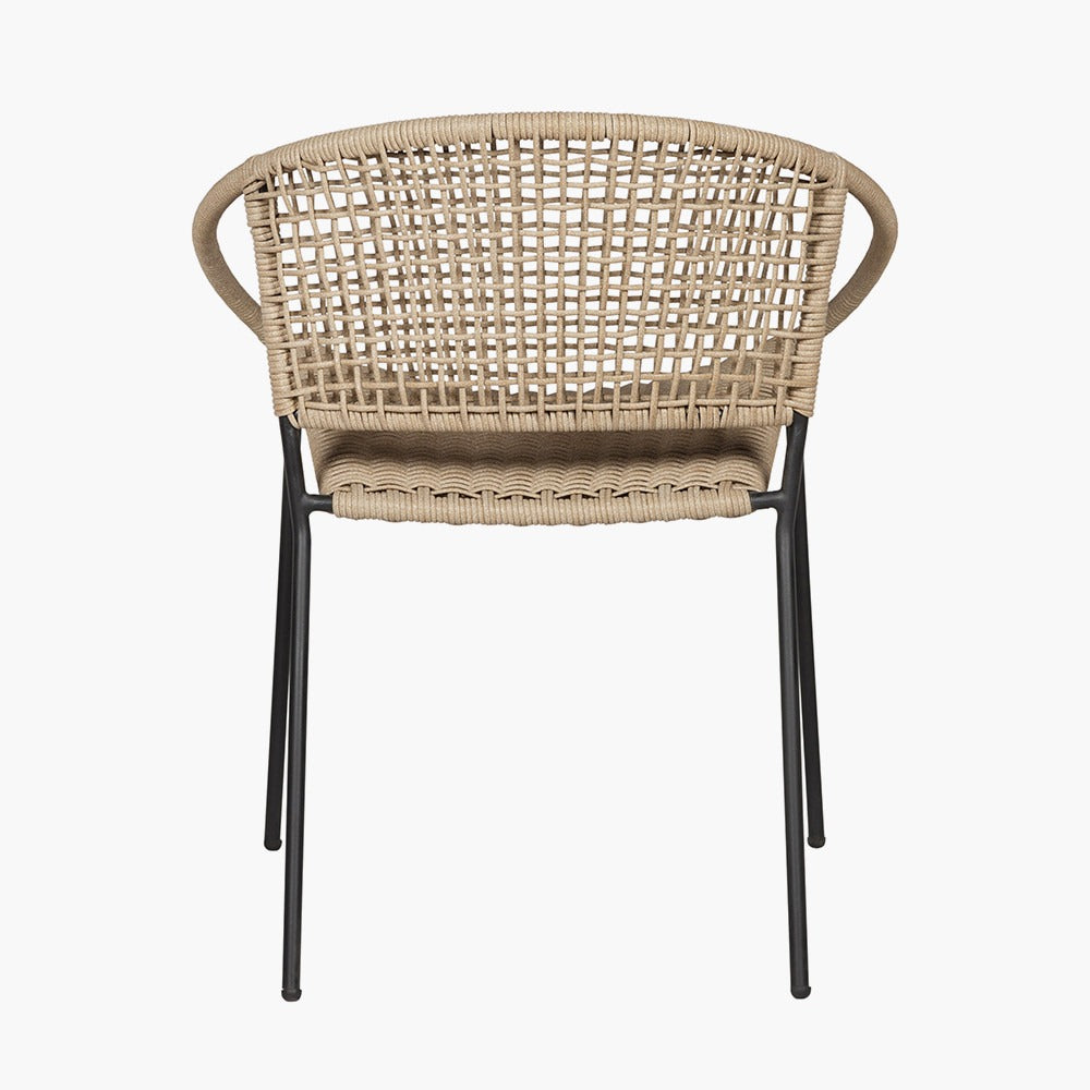 Pacific Lifestyle Dakota Outdoor Bistro Set – Natural Wheat