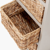 Pacific Lifestyle Devonshire 1 Drawer 4 Basket Tall Unit – Putty
