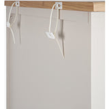 Pacific Lifestyle Fairford 5 Shelf Unit - Parchment White