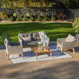 Pacific Lifestyle Larissa Outdoor Seating Set – Kubu Grey