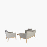 Pacific Lifestyle Larissa Outdoor Seating Set – Light Kubu Grey