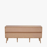 Pacific Lifestyle Larvik 2 Door 2 Drawer Sideboard – Natural Eucalyptus