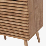 Pacific Lifestyle Larvik 2 Door 2 Drawer Sideboard – Natural Eucalyptus
