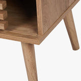 Pacific Lifestyle Larvik 2 Door 2 Drawer Sideboard – Natural Eucalyptus