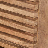 Pacific Lifestyle Larvik 2 Door 2 Shelf Unit – Natural Eucalyptus