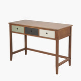 Pacific Lifestyle Loft 3 Drawer Desk – Sage Multicoloured