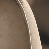 Pacific Lifestyle Lucca Armchair – Biscuit Velvet