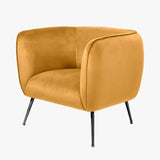 Pacific Lifestyle Lucca Armchair – Gold Velvet
